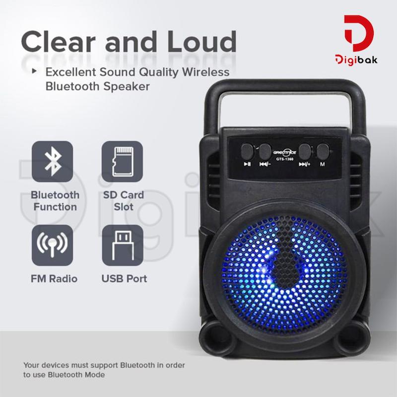 اسپیکر بلوتوثی GREATNICE مدل GTS-1360