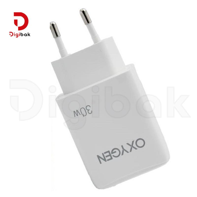 شارژر دیواری 30 وات اکسیژن مدل CH-6