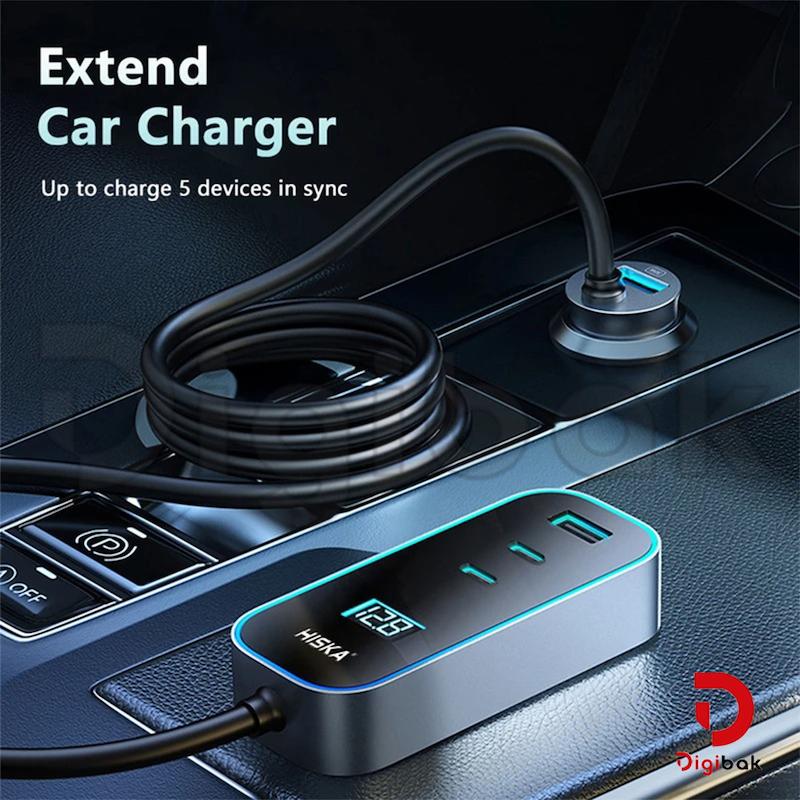 شارژر فندکی هیسکا مدل HCC-328