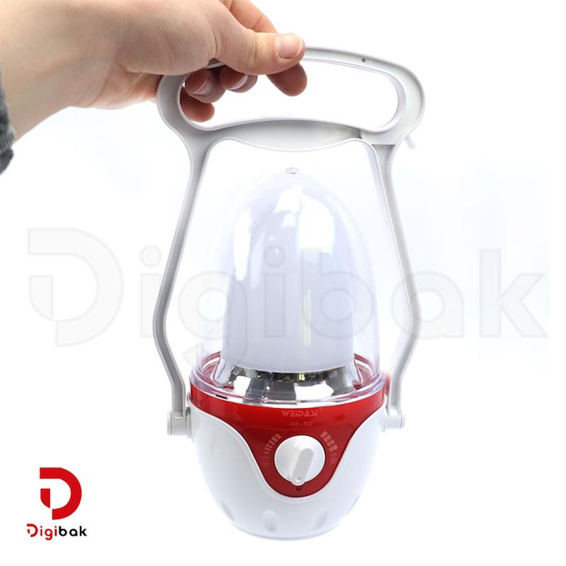 چراغ فانوسی شارژی ویداسی مدل WD-833