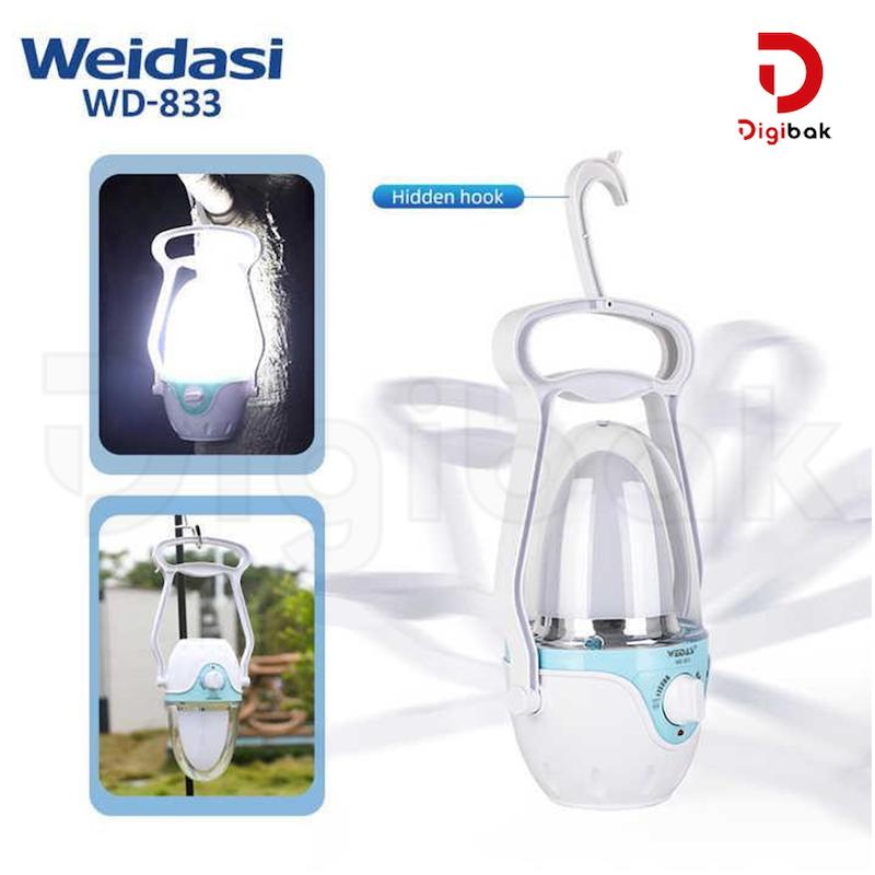 چراغ فانوسی شارژی ویداسی مدل WD-833