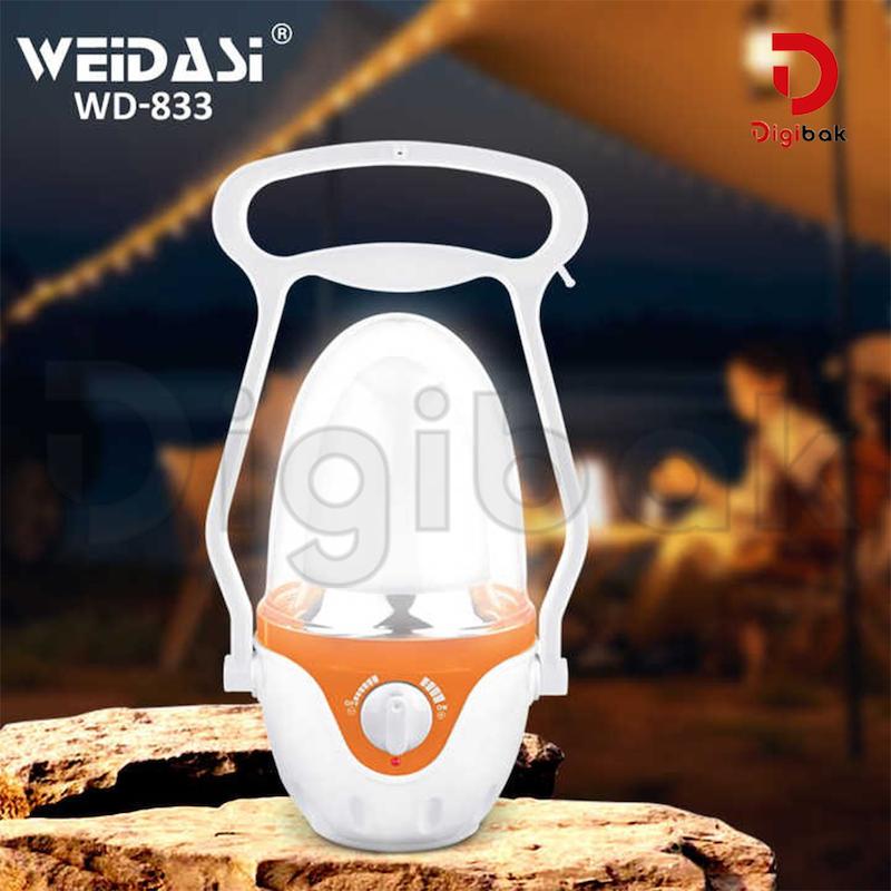 چراغ فانوسی شارژی ویداسی مدل WD-833