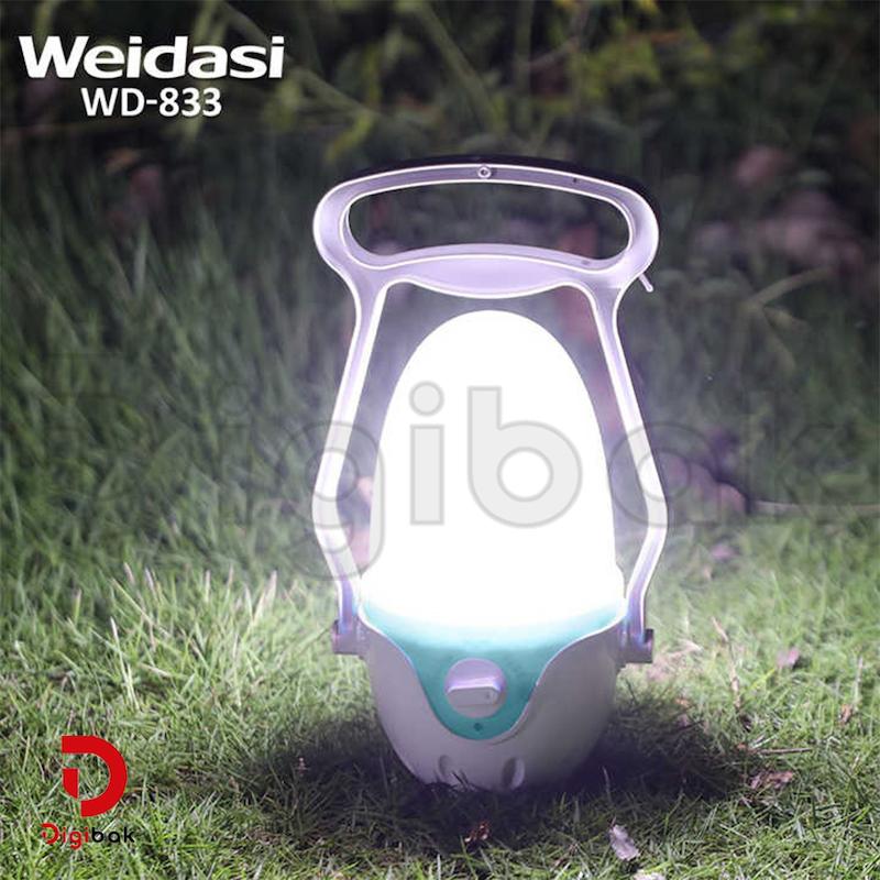 چراغ فانوسی شارژی ویداسی مدل WD-833
