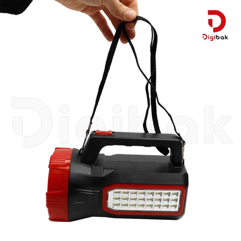 چراغ قوه شارژی خورشیدی ویداسی مدل WD-562S