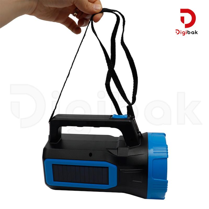 چراغ قوه شارژی خورشیدی ویداسی مدل WD-562S