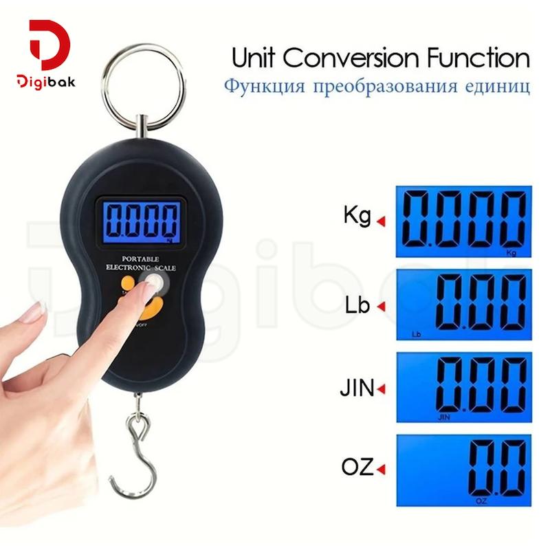 ترازو دیجیتالی آویزدار مدل گلابی MLG