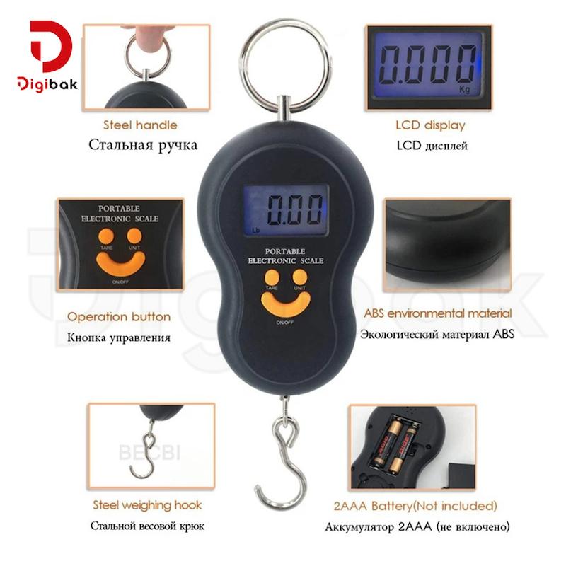 ترازو دیجیتالی آویزدار مدل گلابی MLG