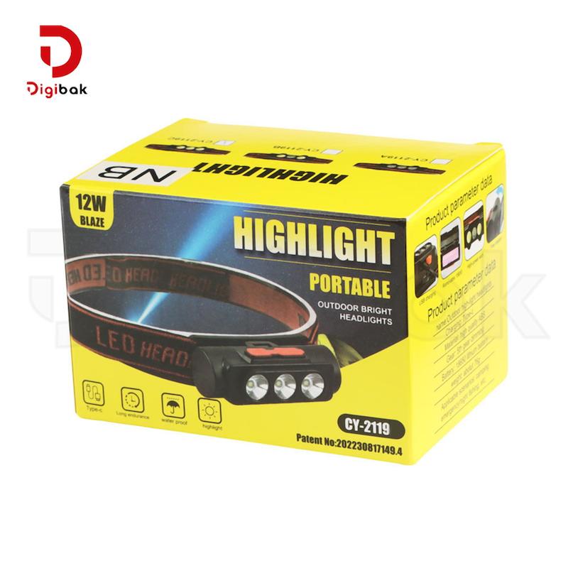 هدلایت شارژی NB مدل CY-2119C