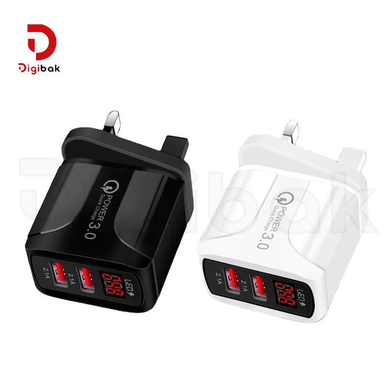 شارژر فست توربو LED دار مدل KeKe-F002
