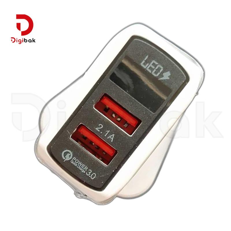 شارژر فست توربو LED دار مدل KeKe-F002