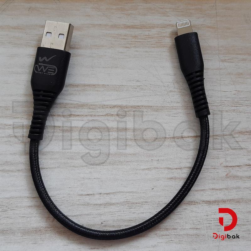 کابل لایتنینگ WE فست شارژ 20 سانتی