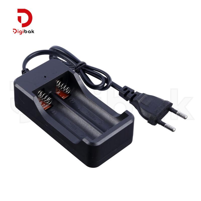 شارژر باتری لیتیومی 18650 دوتایی HWD مدل ZJ3009
