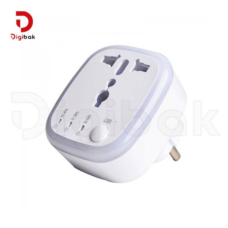 مبدل برق سه به دو هیسکا مدل CH-4 تایمردار