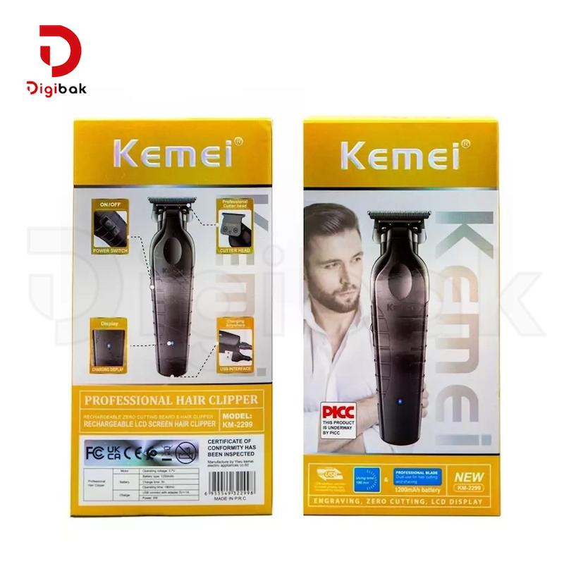 ماشین اصلاح صورت و سر کیمی مدل KM-2299