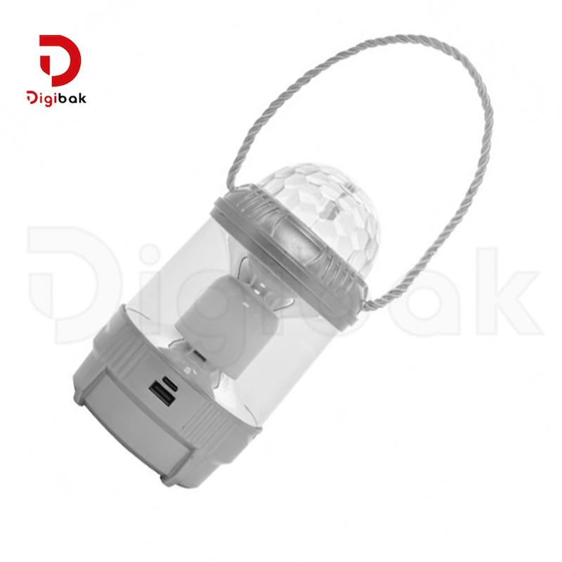 چراغ رقص نور شارژی فانوسی مدل HW-978L