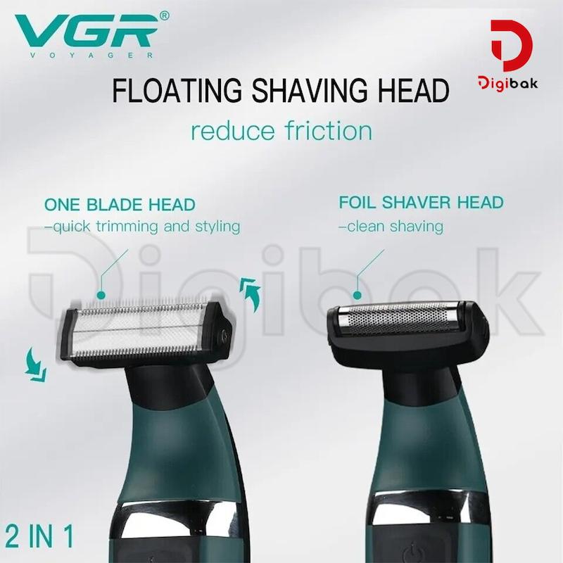ماشین اصلاح موی صورت و بدن وی جی آر مدل V-393