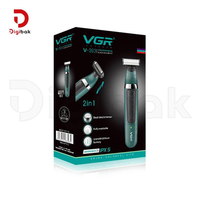 ماشین اصلاح موی صورت و بدن وی جی آر مدل V-393