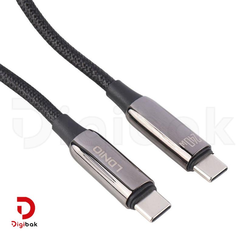 کابل فست شارژ Type-C به Type-C الدینیو مدل LC921C