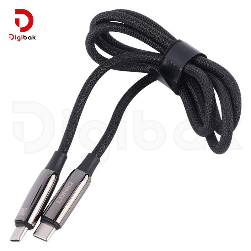 کابل فست شارژ Type-C به Type-C الدینیو مدل LC921C