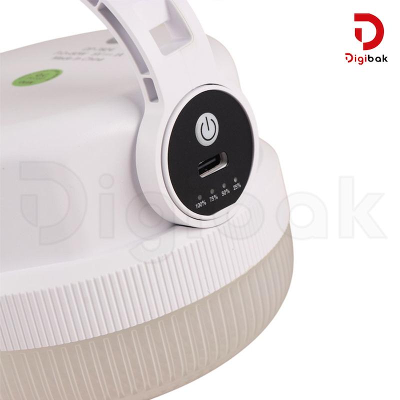چراغ شارژی آویز چادر DP مدل DP-7824