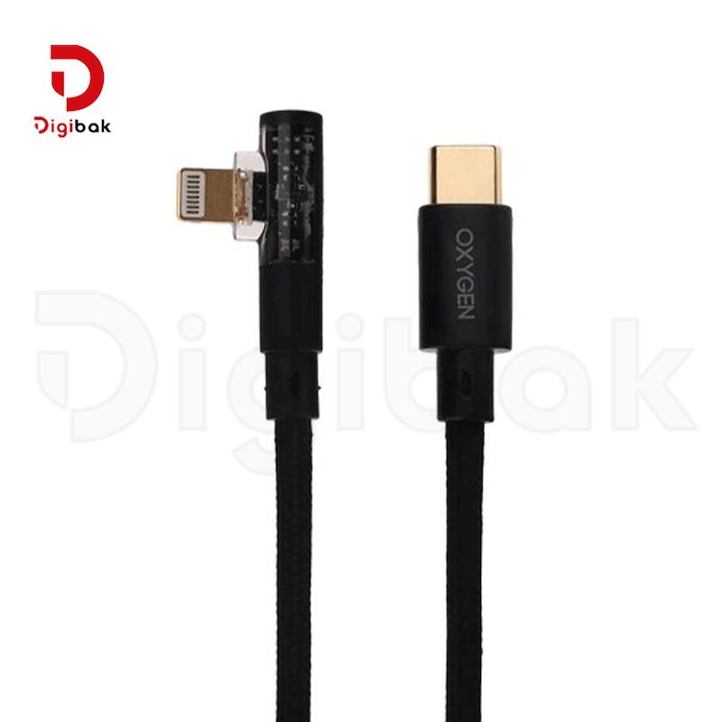 کابل تبدیل USB-C به لایتنینگ اکسیژن مدل LX-19