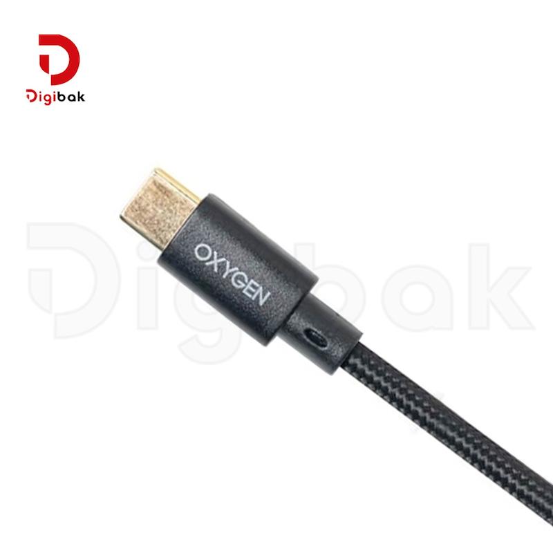 کابل تبدیل USB-C به لایتنینگ اکسیژن مدل LX-19