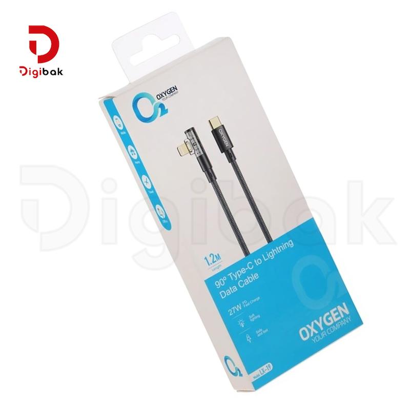 کابل تبدیل USB-C به لایتنینگ اکسیژن مدل LX-19