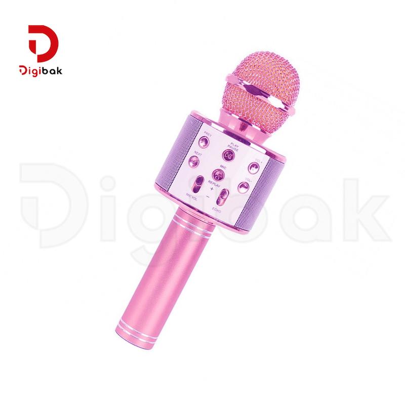 میکروفون و اسپیکر بی‌سیم شارژی مدل WS-858