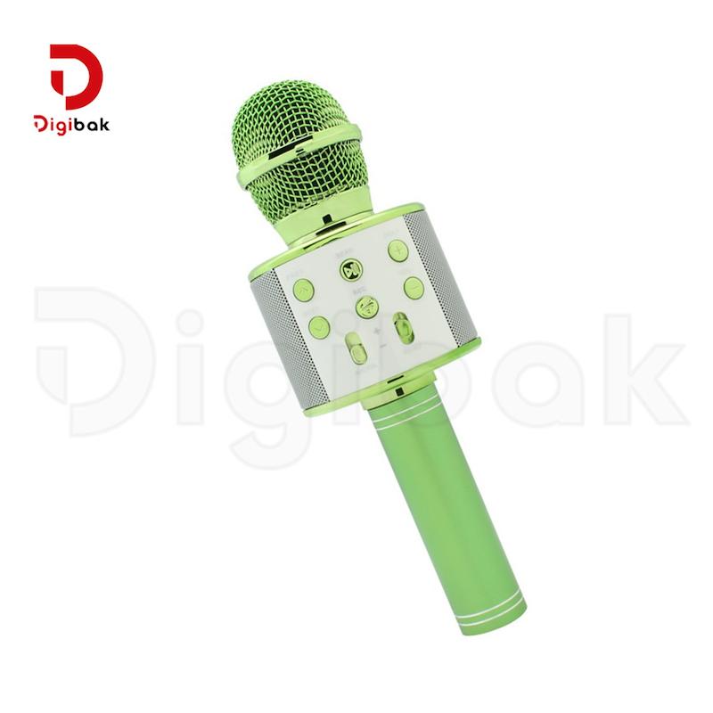 میکروفون و اسپیکر بی‌سیم شارژی مدل WS-858