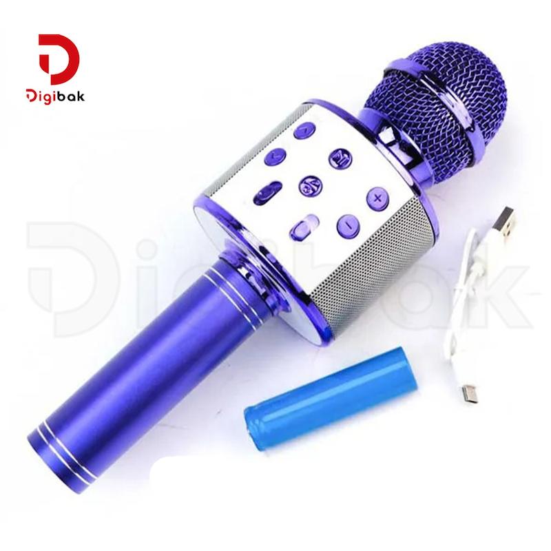 میکروفون و اسپیکر بی‌سیم شارژی مدل WS-858