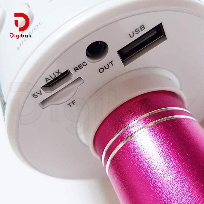 میکروفون و اسپیکر بی‌سیم شارژی مدل WS-858