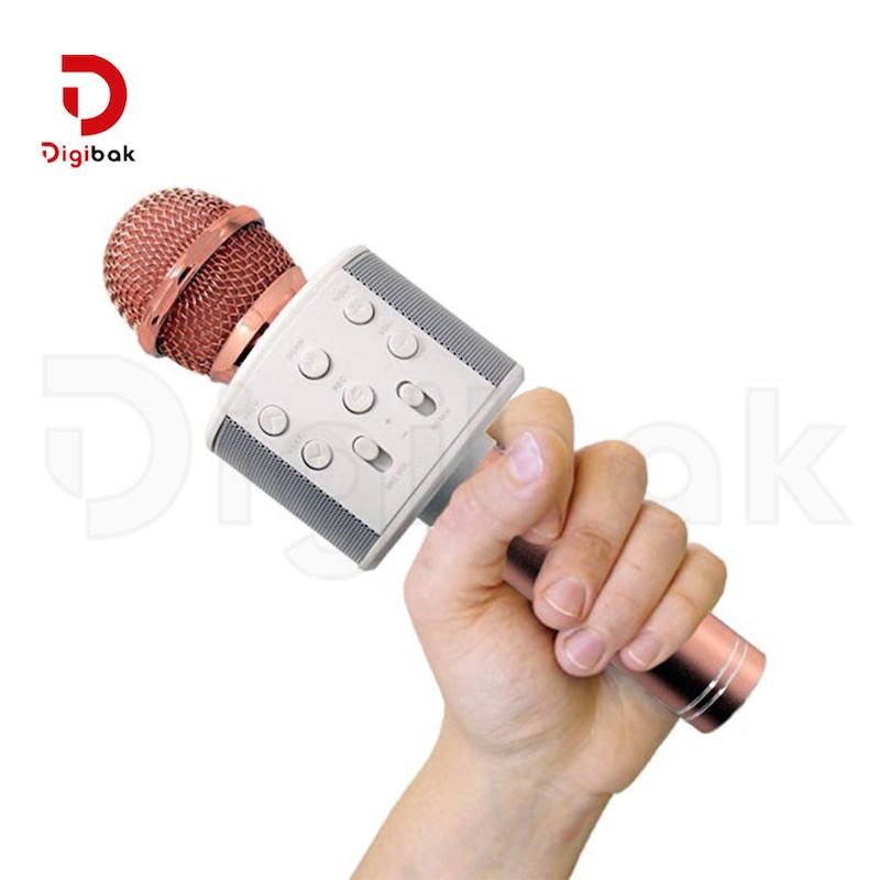 میکروفون و اسپیکر بی‌سیم شارژی مدل WS-858