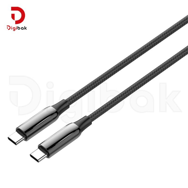 کابل فست شارژ تایپ سی به تایپ سی LDNIO مدل LC922C