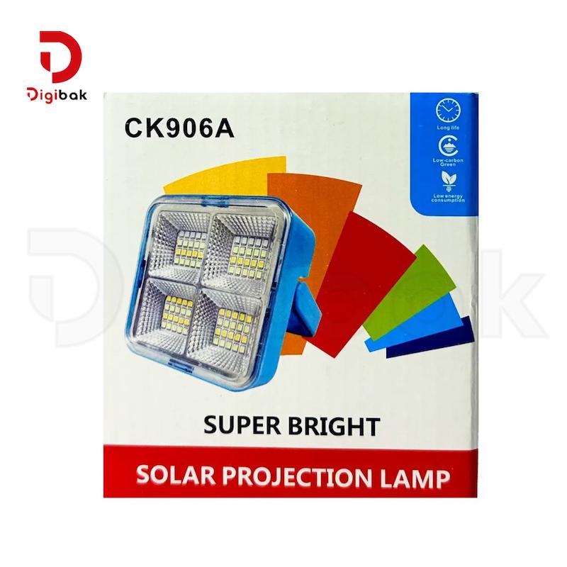 مینی پروژکتور خورشیدی و شارژی مدل CK906A