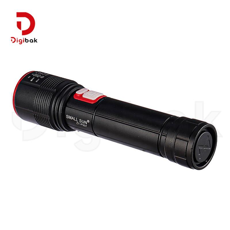 چراغ قوه دستی و شارژی اسمال سان مدل ZY-P007