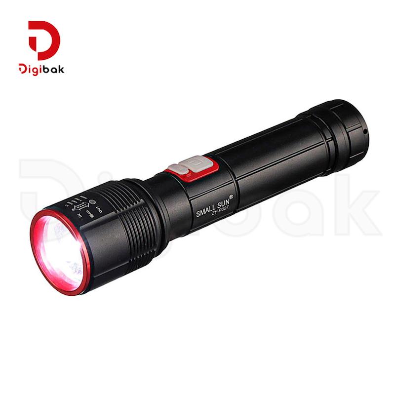 چراغ قوه دستی و شارژی اسمال سان مدل ZY-P007