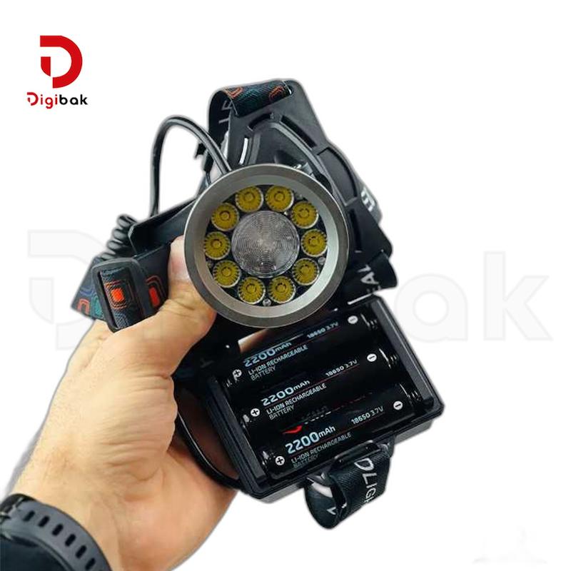 هدلایت شارژی کینساچ مدل KS021-10+1