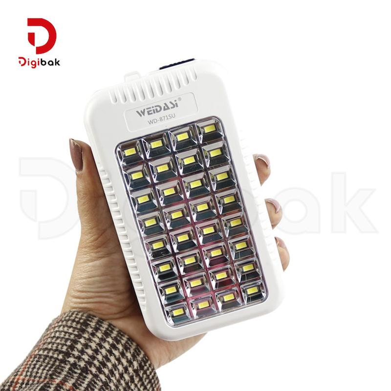 چراغ اضطراری شارژی خورشیدی ویداسی مدل WD-871SU