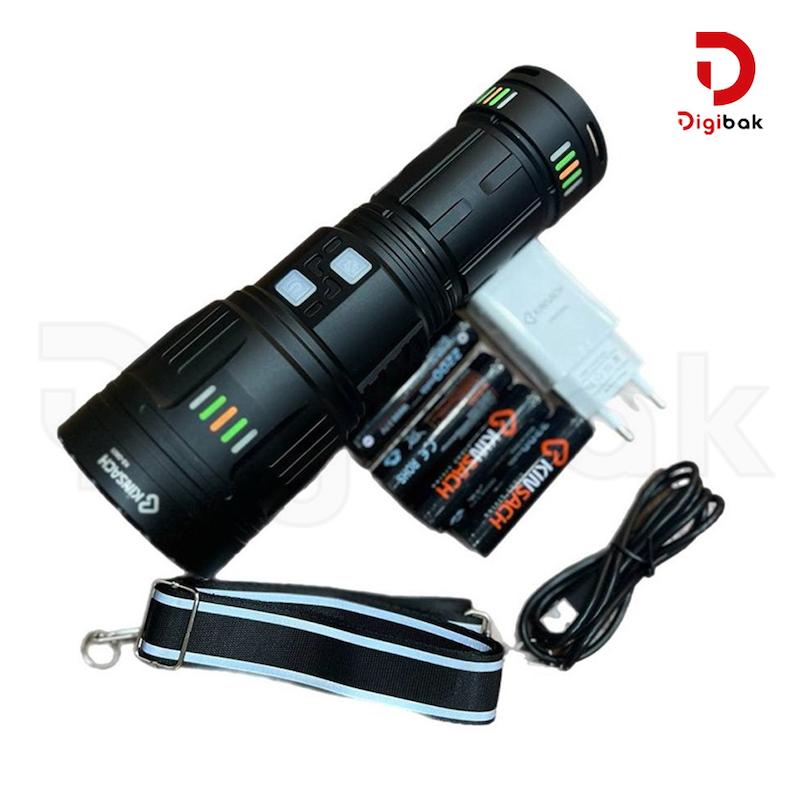 چراغ قوه شارژی دستی کینساچ مدل KS-G601