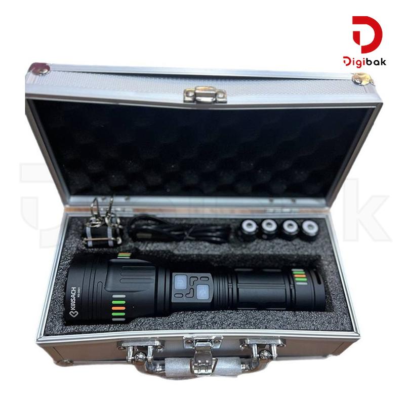 چراغ قوه شارژی دستی کینساچ مدل KS-G601