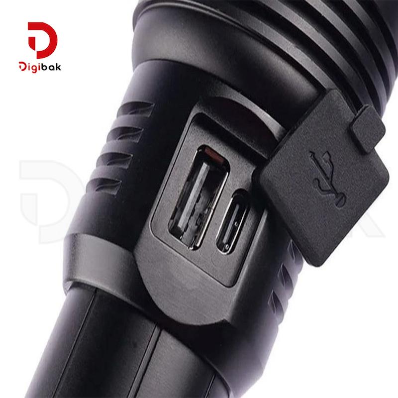 چراغ قوه زوم‌دار شارژی زینگارو مدل SX-503