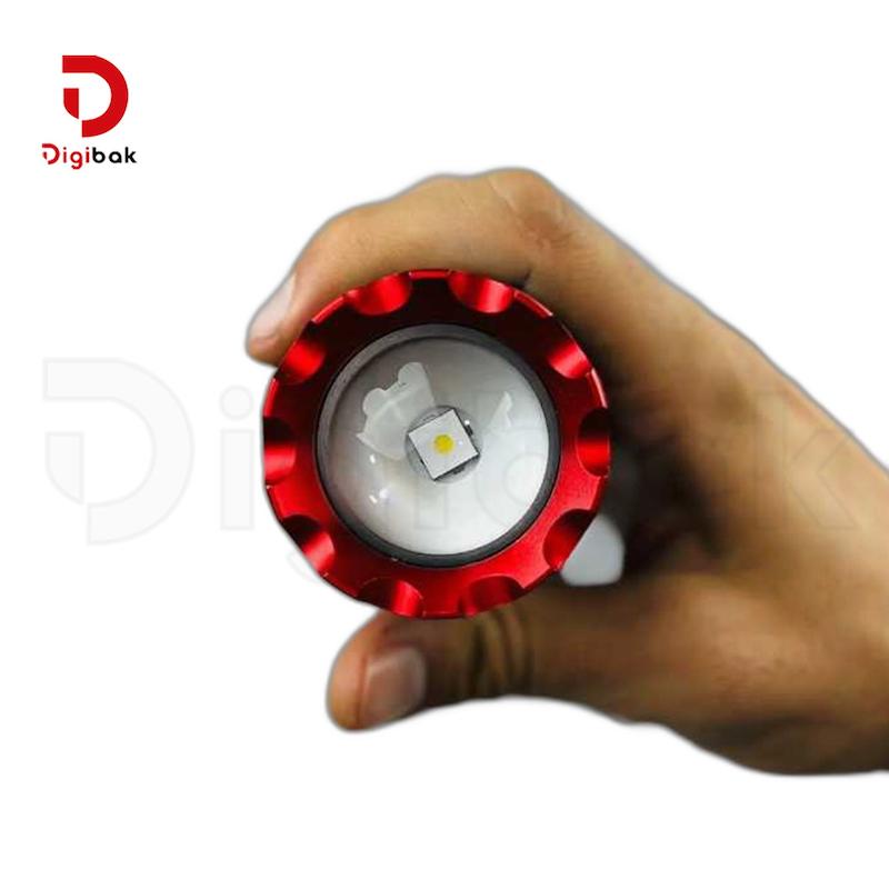 چراغ قوه زوم دار شارژی کینساچ مدل KS-S382