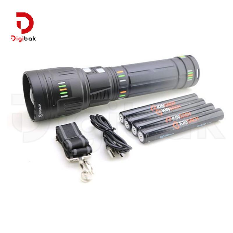 چراغ قوه دستی شارژی کینساچ مدل KS-G600
