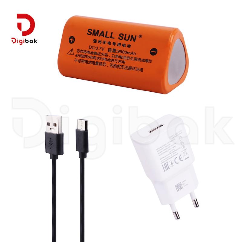 چراغ قوه دستی شارژی اسمال سان مدل ZY-T228