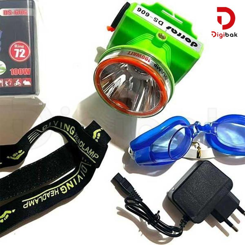هدلایت غواصی 100 وات دوراس مدل DS-606