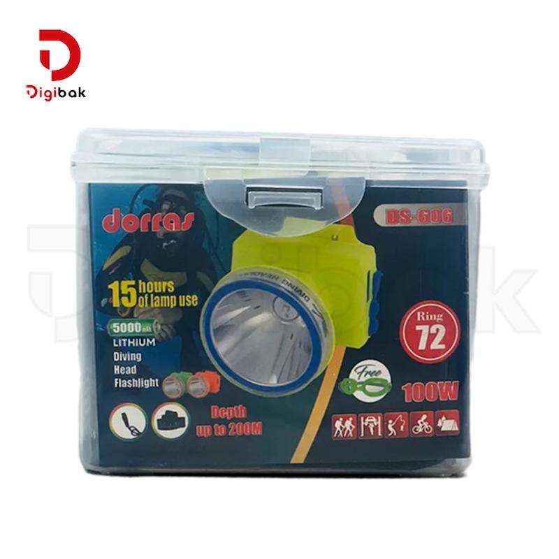 هدلایت غواصی 100 وات دوراس مدل DS-606