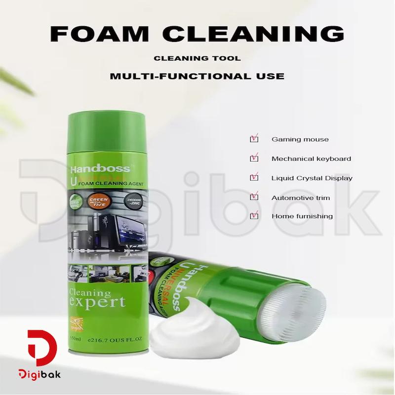 اسپری فوم تمیزکننده سطوح HAND BOSS مدل FH-HB016