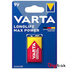باتری کتابی  9 ولت  وارتا LongLife Max Power