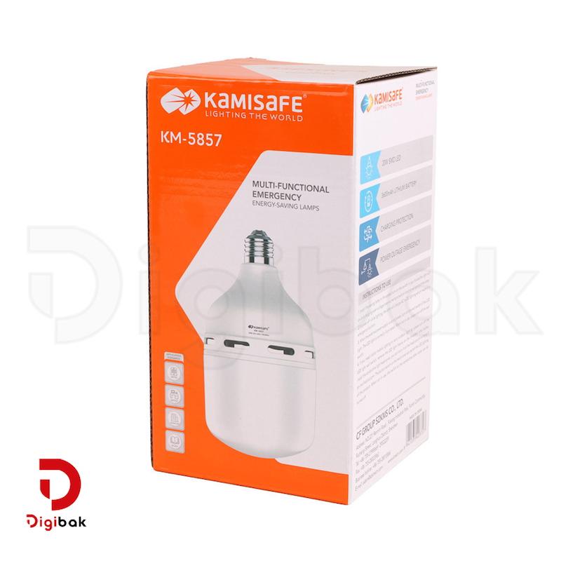 لامپ اضطراری شارژی آویزدار 20W کامیسیف مدل KM-5857