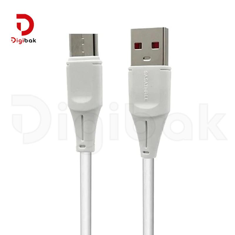 کابل فست شارژ MicroUSB یک متری ساساتری مدل S01V